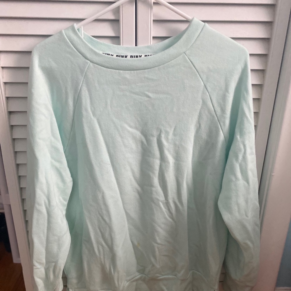 Mint crew neck from PINK